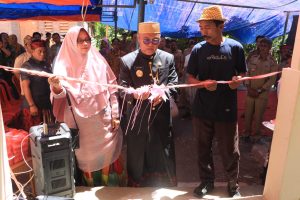 Tingkatkan Pendidikan Daerah Pedalaman, Bupati Budiman Resmikan Gedung Baru Kelas Jauh Desa Asana