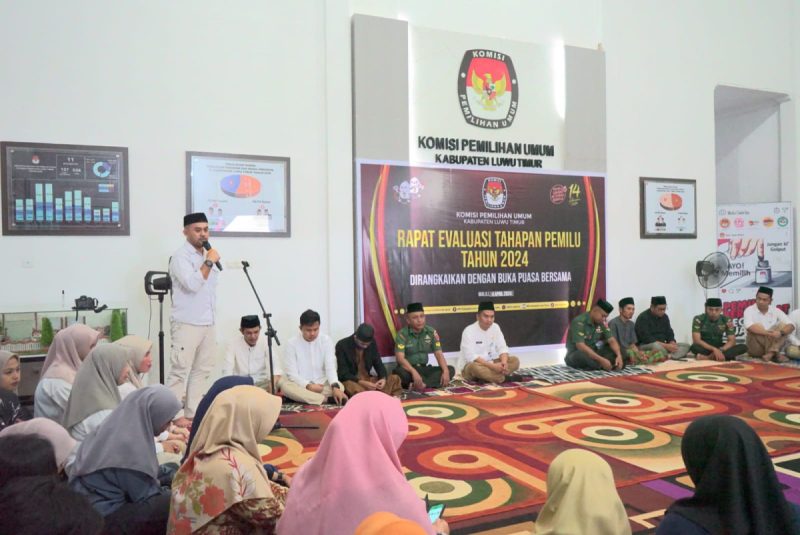 KPU Gelar Rapat Evaluasi Tahapan Pemilu Tahuna 2024