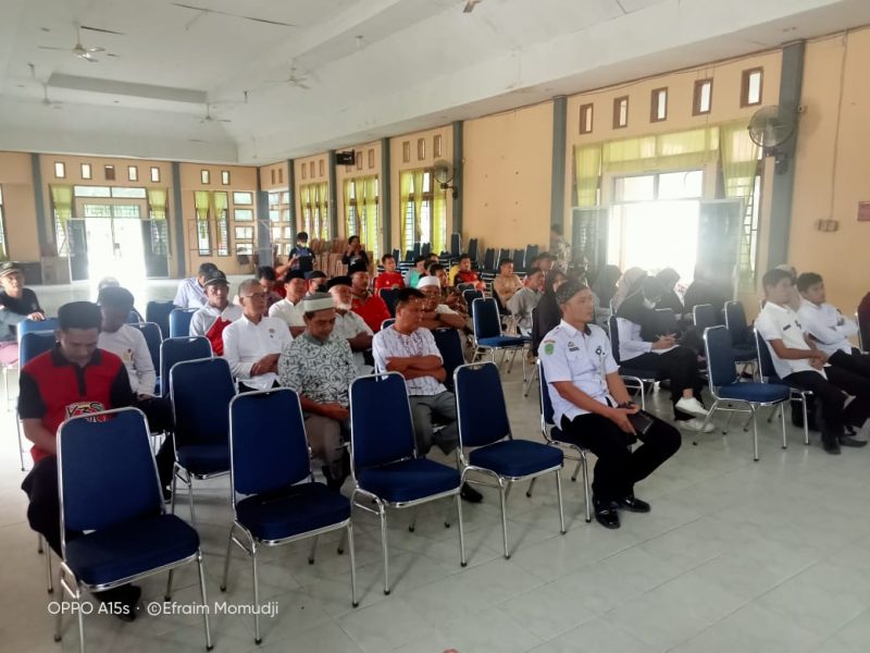 Pemerintah Kecamatan Mangkutana Gelar Rakor Jelang Hari Raya Idul Fitri