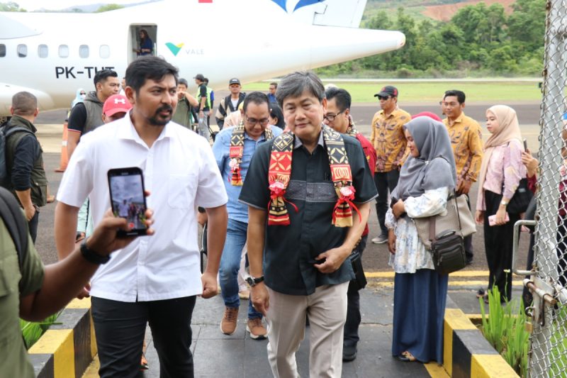 Dirjen Pembangunan dan Pengembangan Kawasan Transmigrasi Kunjungan Kerja di Luwu Timur