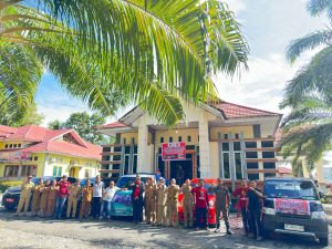 Kecamatan Mangkutana Kirim Bantuan Musibah Banjir dan Tanah Longsor di Luwu