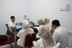 Klinik Mata Malili Jalani Survei Akreditasi FKTP oleh LAFKESPRI Secara Virtual