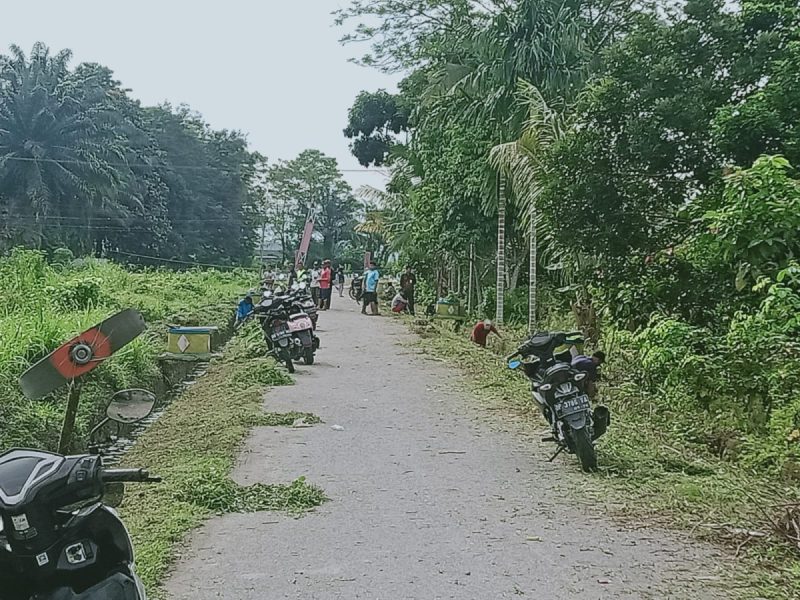 Pemdes Wonorejo Gelar Kegiatan Bersih Lingkungan