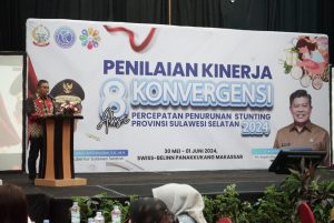 TPPS Lutim Hadiri Pembukaan Penilaian Kinerja 8 Aksi Konvergensi Stunting Provinsi Sulsel