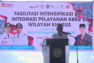 Budiman buka Acara Fasilitasi Intensifikasi dan Integrasi Pelayanan KB/KR Di Wilayah Khusus