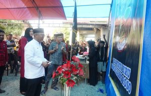 Bupati Budiman Resmikan Perguruan Pencak Silat Klain Teratai Biru