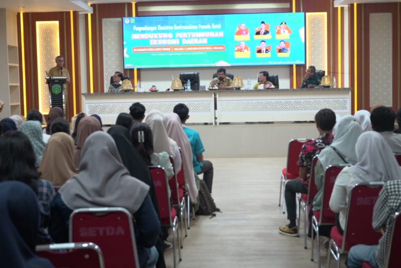 Bupati Lutim Buka Kegiatan Workshop Penumbuhan Minat Di Kalangan Pemuda