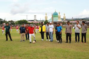 Bupati Luwu Timur Buka Turnamen Sepakbola Nickel Cup VIII