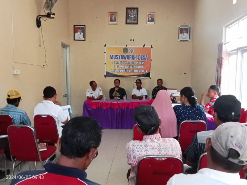 Musyawarah IDM Rampung, Tak Ada Lagi Desa Berkembang di Tomoni Timur