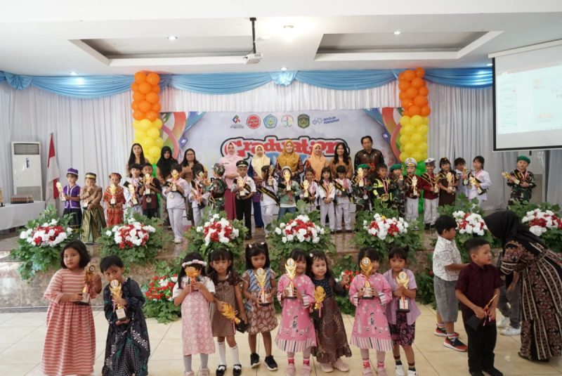 Sekolah PAUD Bina Mandiri Gelar Graduation Day “Little Step Towards The Future”