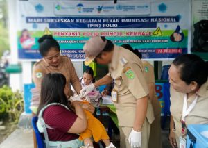 Pencanangan PIN Polio 2024 di Tomoni Timur : Ini Harapan Camat Tomoni Timur