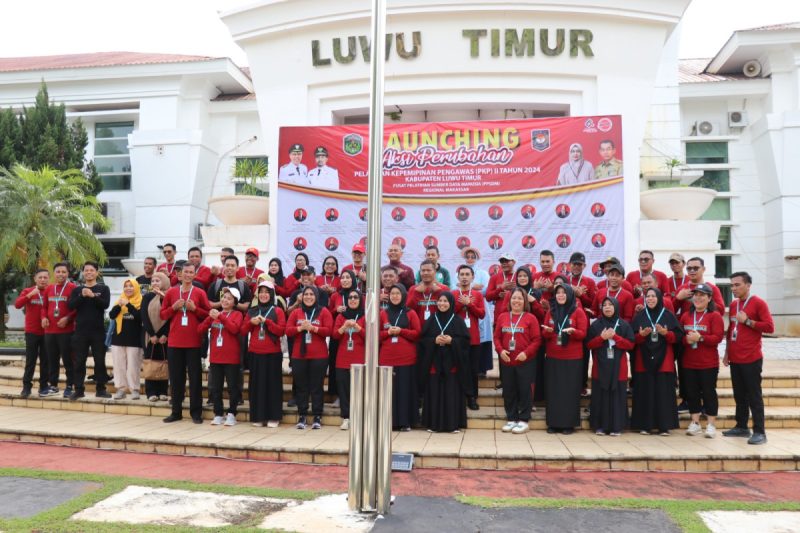 Rapiuddin Launching 40 Aksi Perubahan Pejabat Pengawas Pemda Lutim