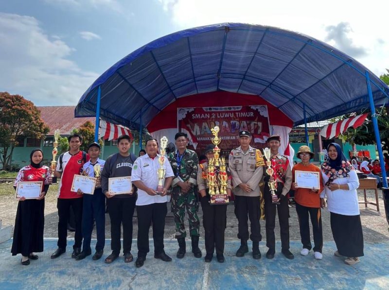 SMPN 1 Tomoni Timur Raih Juara I Mahapati Competition se Womantorau