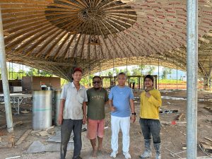 Bupati Luwu Timur Tinjau Progress Pembangunan Islamic Center