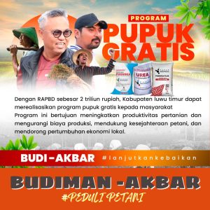 Petani Tomoni Timur Apresiasi Program Pupuk Gratis Bupati Luwu Timur