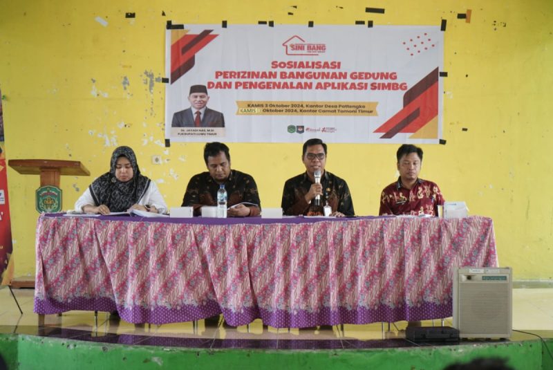 Mudahkan Pelayanan Dalam Pengurusan PBG, Dinas PUPR Lakukan Sosialisasi dan Pengenalan SIMPG