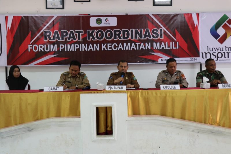 Pjs Bupati Luwu Timur Lakukan Safari Kunjungan ke Kecamatan Malili