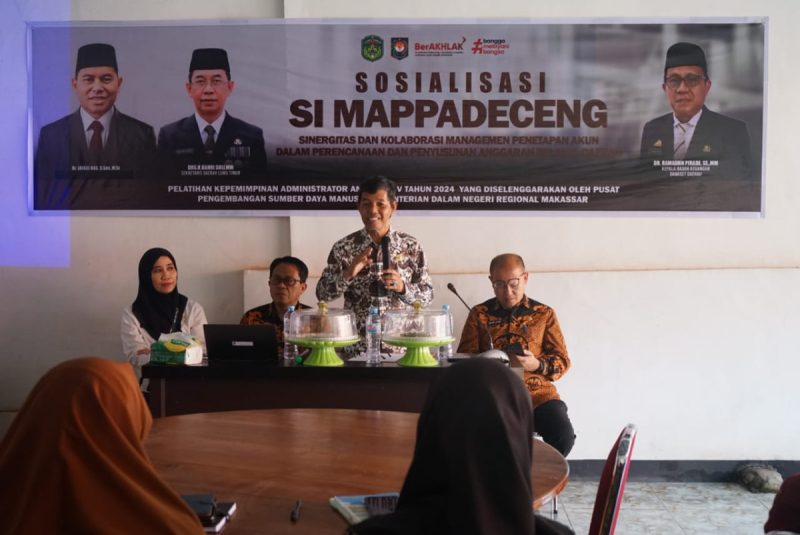 Staf Ahli Pembangunan Buka Sosialisasi Si MAPPADECENG