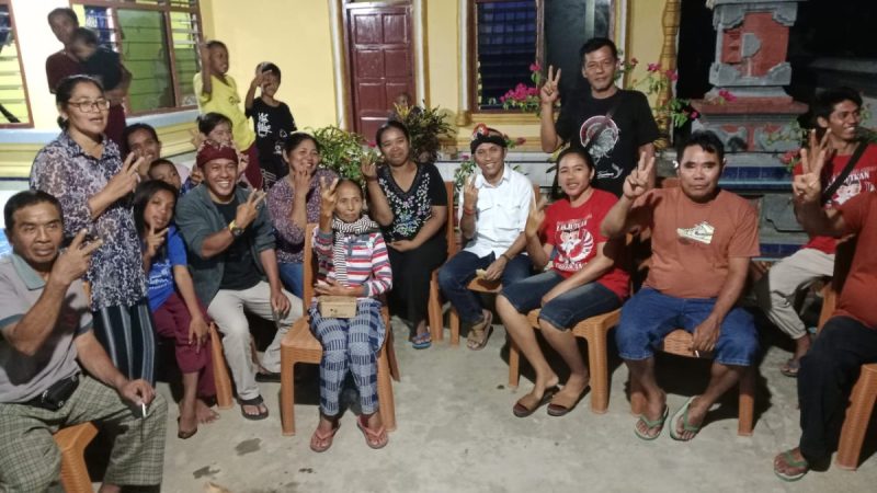 Warga Bali Pepuro Barat Siap Menangkan Budiman Akbar