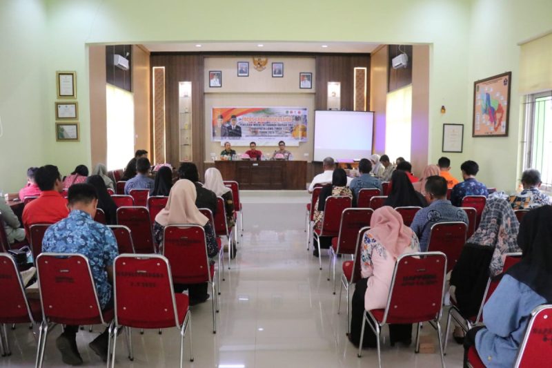 BPBD Gelar Sosialisasi dan FGD IKD untuk Turunkan Indeks Risiko Bencana Lutim