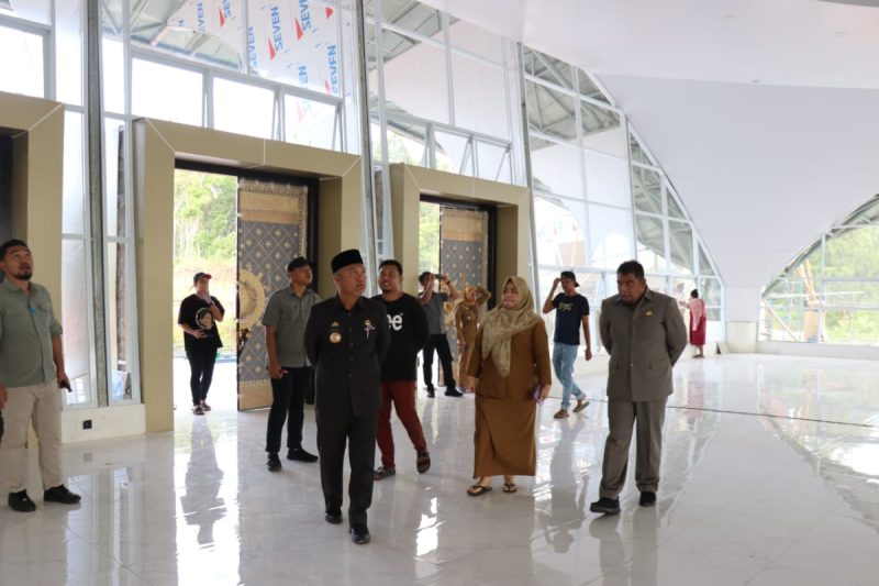 Islamic Center Malili Siap Jadi Masjid Terindah Lutim, Progres Capai 80 Persen Lebih