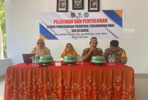 Pemdes Sumber Makmur Gelar Pelatihan dan Penyuluhan P3A