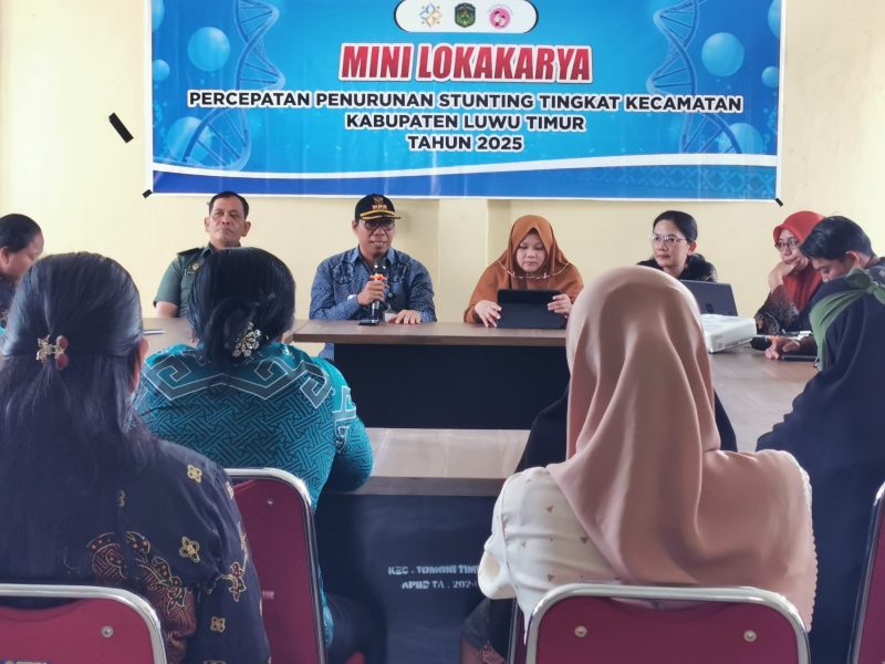 Minlok Percepatan Penurunan Stunting di Kecamatan Tomoni Timur: Upaya Kolaboratif Atasi Masalah Gizi Kronis