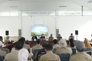 Dukung Program Ketahanan Pangan, TNI AD Kunjungi Dinas Pertanian Lutim