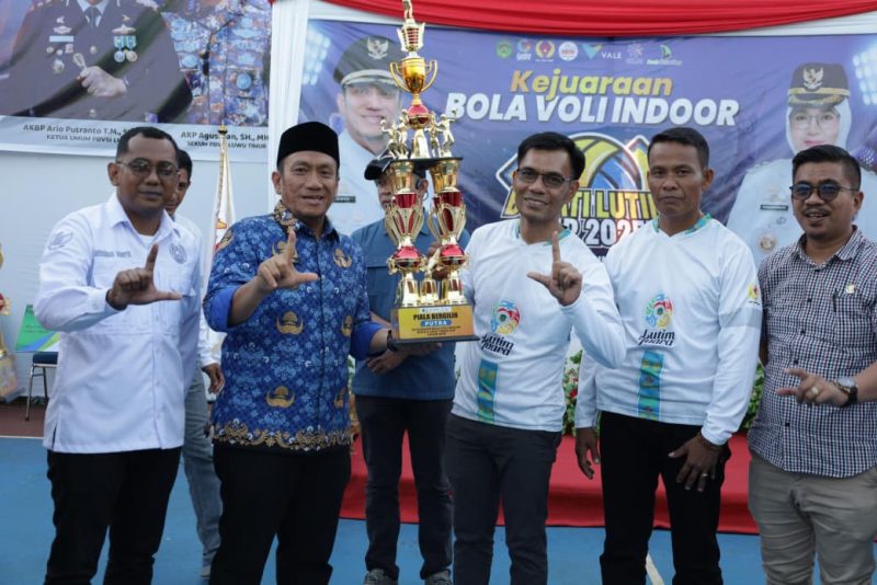 24 Tim Siap Bertanding, Kejuaraan Bola Voli Indoor Bupati Luwu Timur Cup 2025 Dimulai
