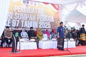 Pimpin Upacara HSP ke-97, Bupati Irwan Ajak Pemuda Bergerak dan Bersatu